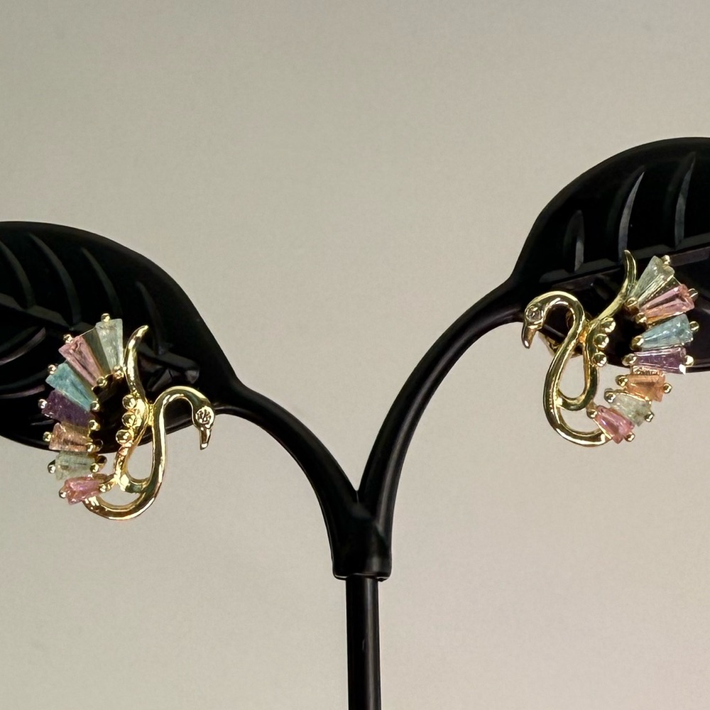 18k GP Stud Earrings